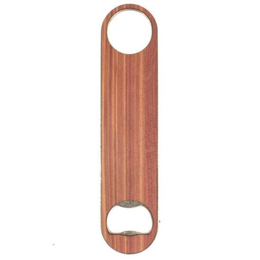 Cedar Custom Wood Bottle Opener - Corporate Gifts
