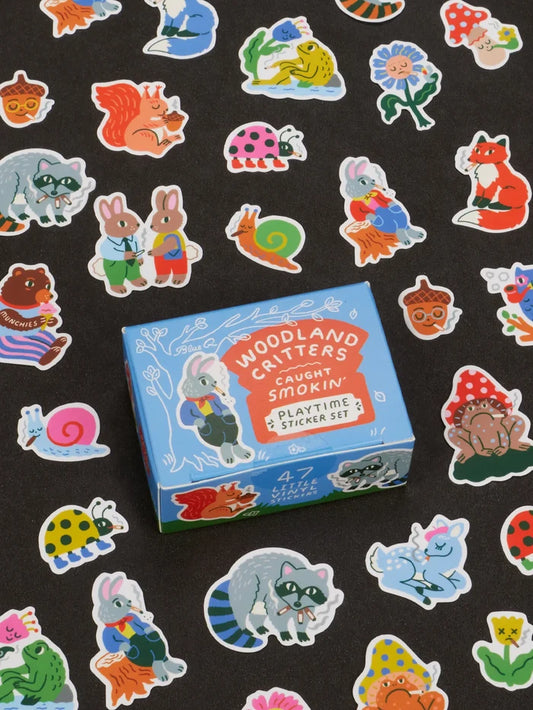 WOODLAND CRITTERS STICKER SET