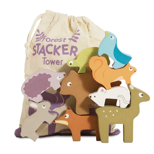 WOODLAND STACKING ANIMALS