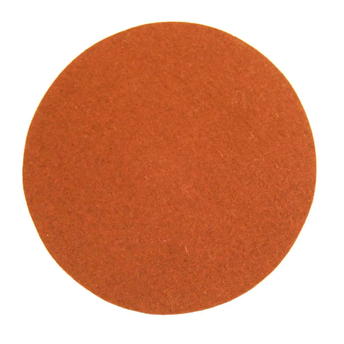 WOOL FELT 10CM-KENYA RED