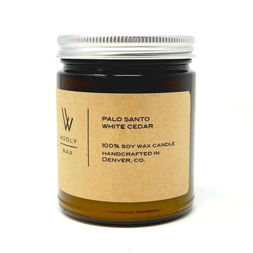 Custom Wooly Wax Candle - Corporate Gifts