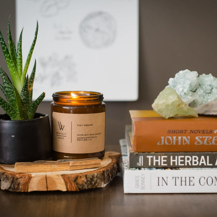 Custom Wooly Wax Candle - Corporate Gifts