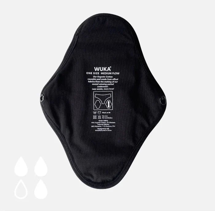 WUKA REUSABLE PERIOD PAD/MEDIUM FLOW