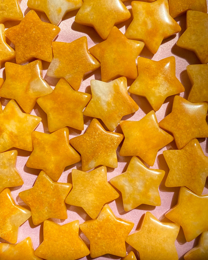 Yellow Aventurine Star