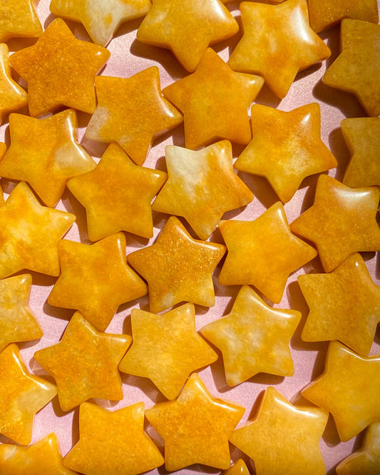 Yellow Aventurine Star