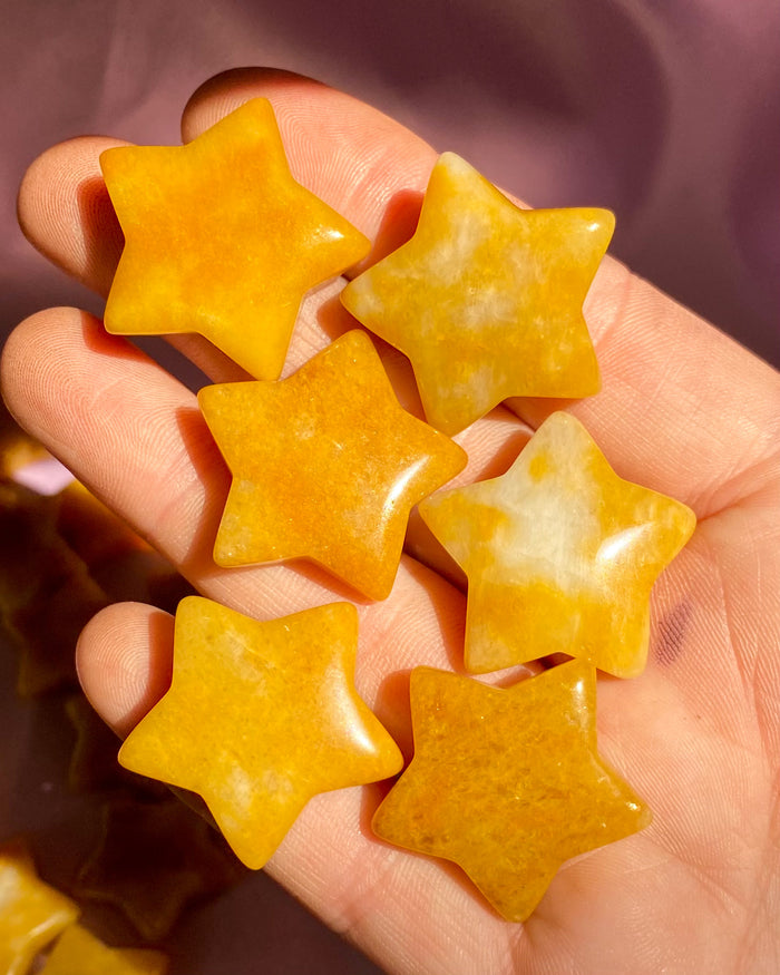 Yellow Aventurine Star