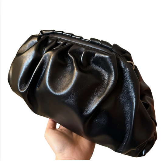 Zhade Nappa Pouch Smooth Leather- Large