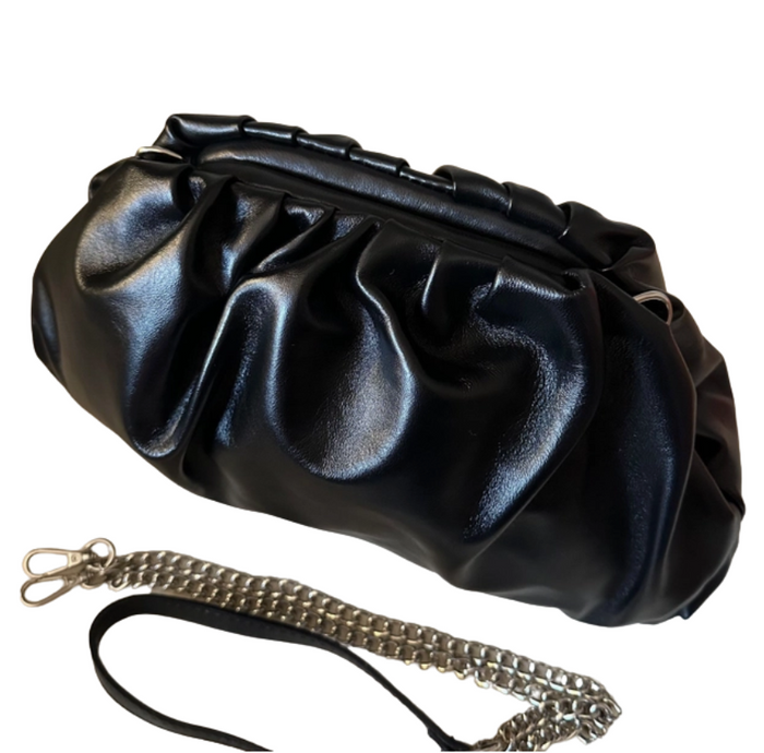 Zhade Nappa Pouch Smooth Leather- Large